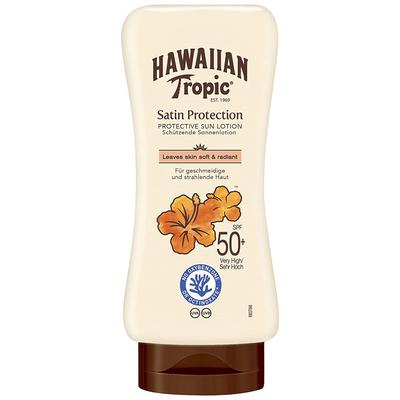 Hawaiian Tropic Satin Protection Leaves Skin Soft & Radiant SPF50 Balsam Przeciwsłoneczny 180ml