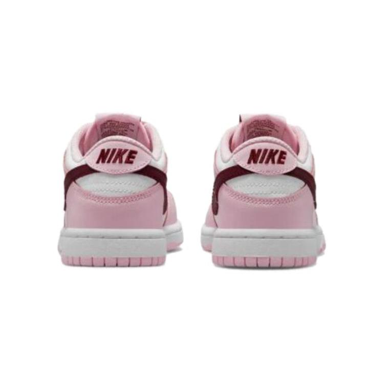 New Nike Dunk Low Pink Red White TD CW1589-601