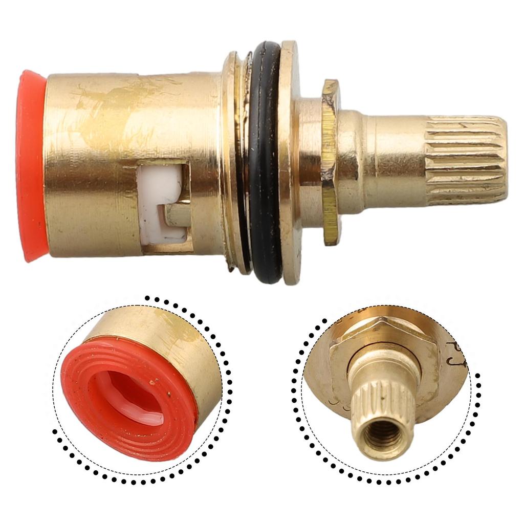 Für Home Kupfer Keramik Disc Ventil Wasserhahn Kartusche mit Gummi O Ring