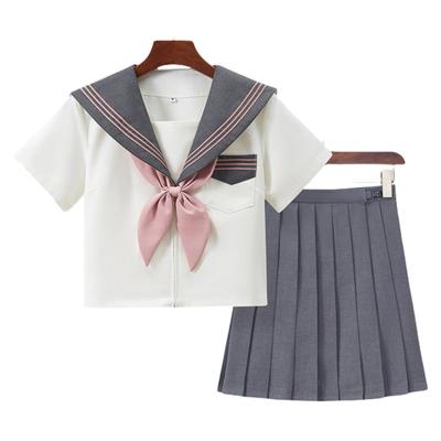 COSSA Żeglarz Autentyczny Cosplay Krótka Spódnica dla Dziewczyny ze Szkoły Podstawowej, Gimnazjum, Liceum Rozmiar Plus Uniform, Uniform, Rękawy, Uniform, Szkoła, Szkoła,