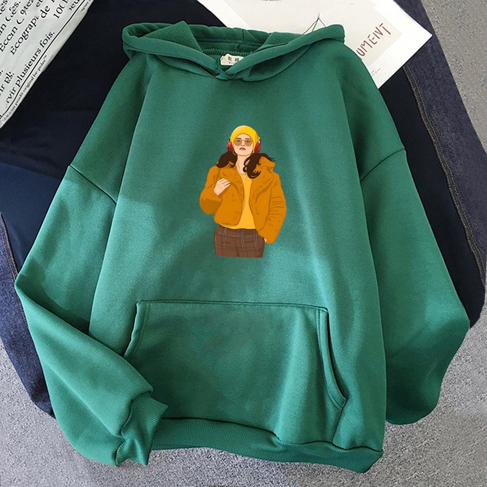 SelenaGomez ONLY MURDERS In The BUILDING Hoodie Fashion Funko Pop with Hooded Sweatshirt for Fleece Casual Hoody