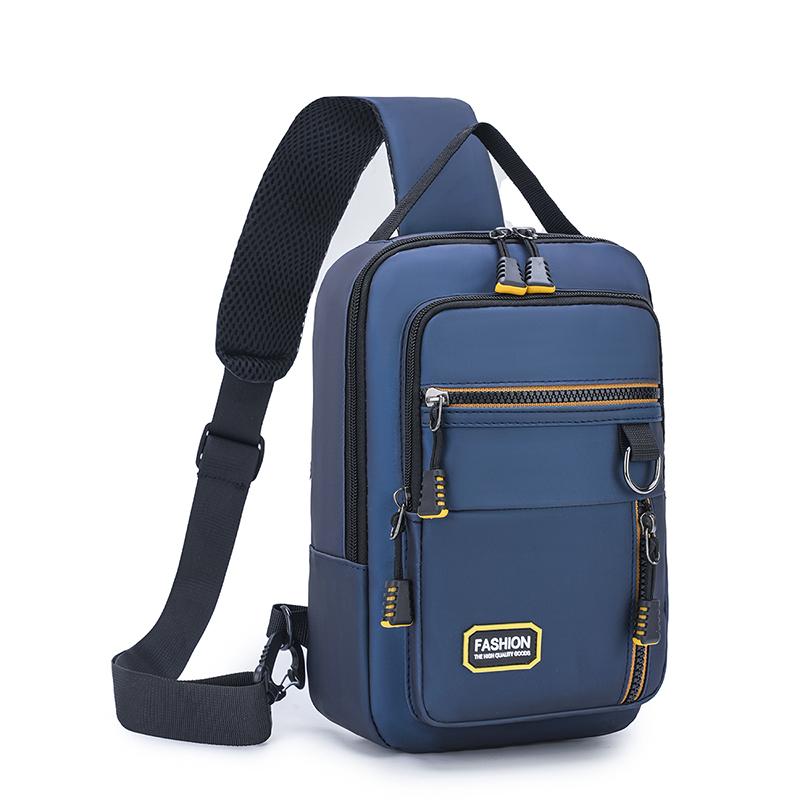 Fashion Men Chest Bag High Quality Nylon MEN Crossbody Bags Waist Packs Stylish Elegant Men Bag Handbag Chest Pack Shoulder Bag