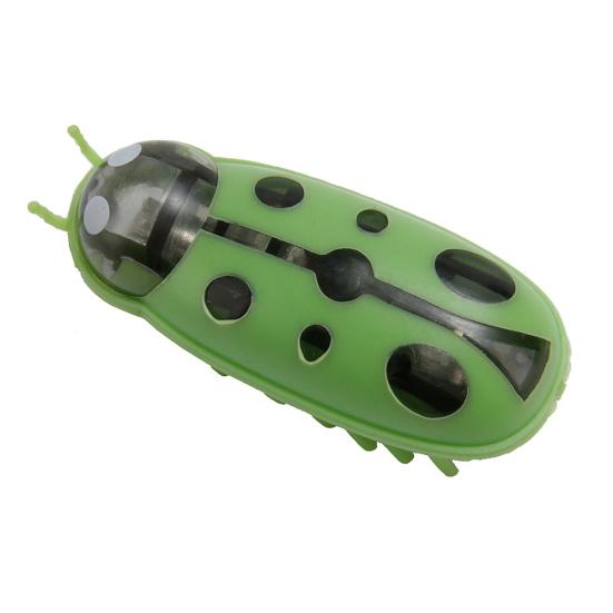 Pet Cats Kitten Cute Ladybug Shape Electronic Robotic Insect Interactive Toy