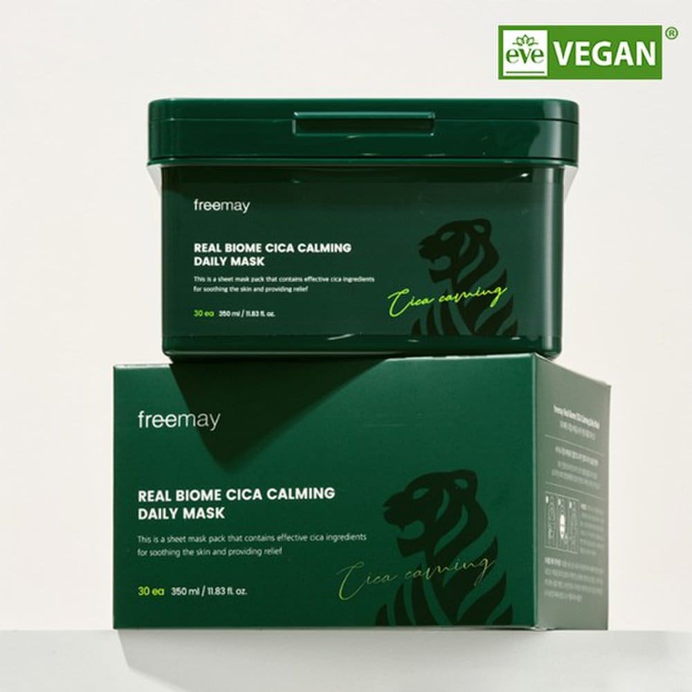 

Freemay Real Biome Cica Calming Daily Mask 350ml (30 sheets)