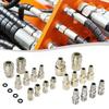 Essential Air Hose Connectors Set of 10 Compatible with Various Tools