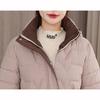 Women Jacket Coats Long Parkas Down Hooded Overcoat Winter Thick Warm Jackets Windproof Casual Student Coat