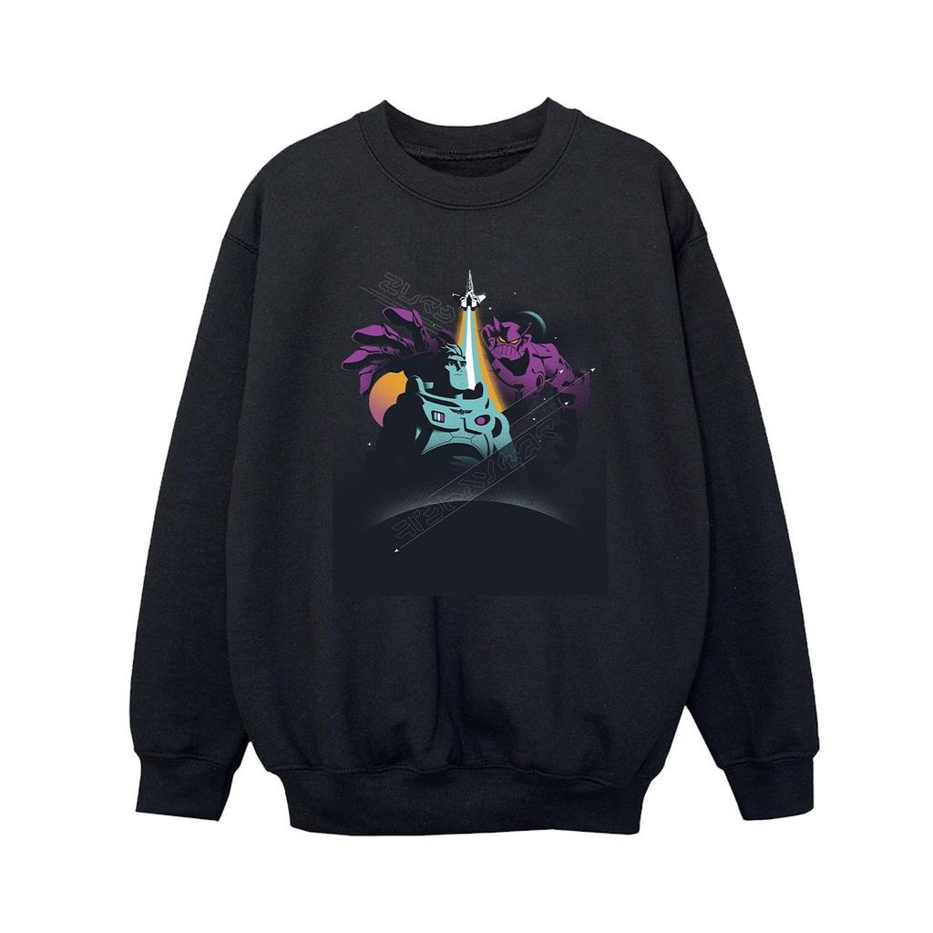 Disney Boys Lightyear Buzz And Zurg Sweatshirt