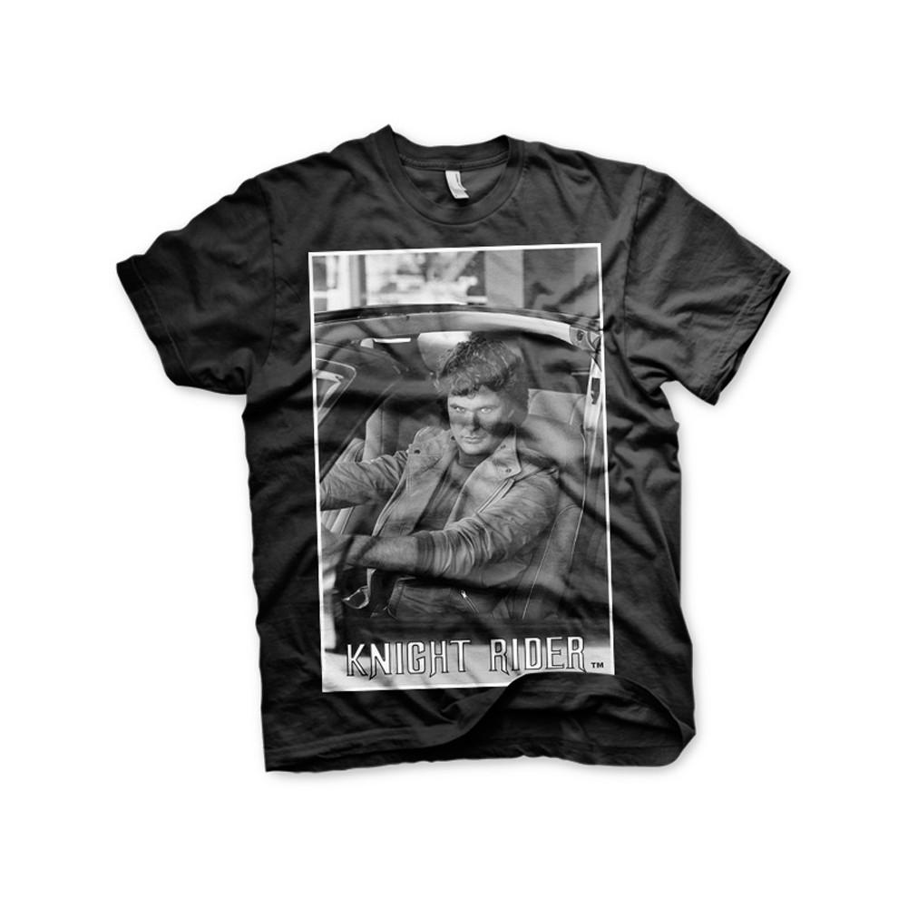 Officially Licensed Hasselhoff In Knight Rider Mens T-Shirt Sizes S-XXL- XXXXL