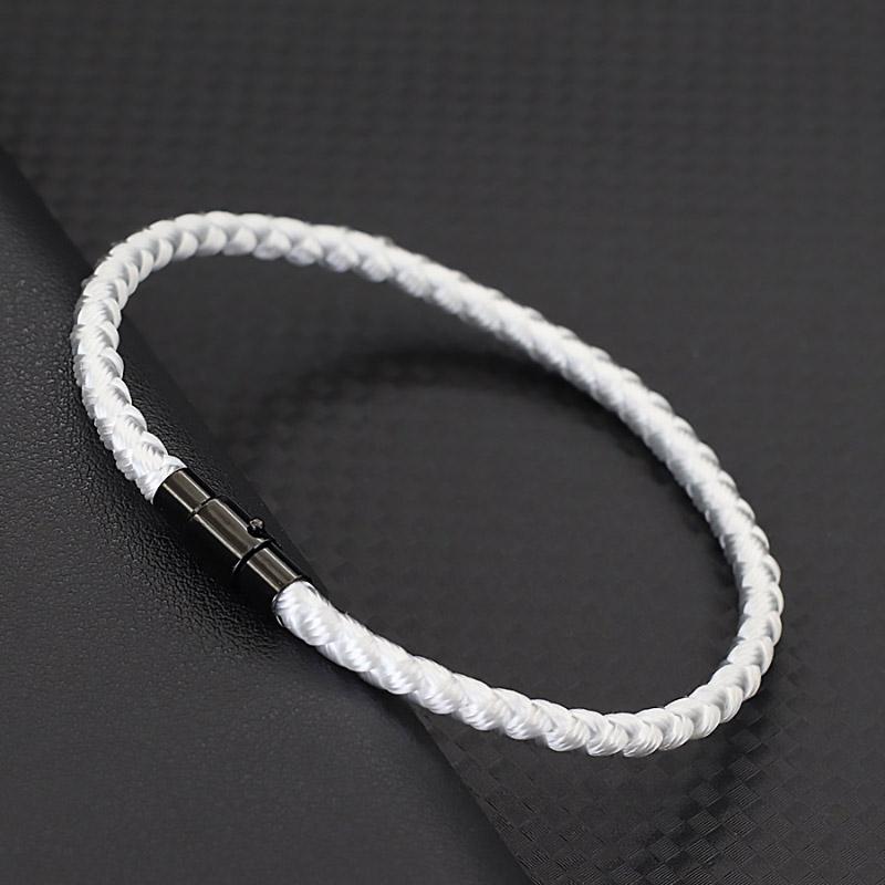Fashion Grade A Keel Rope Bracelet For Men Double Safety Magnetic Buckle Charm Braslet Outdoor Cycling Hand Accessories Pulseria