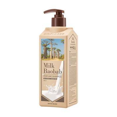 LECHE BAOBAB Perfume Champú Almizcle Blanco 500ml