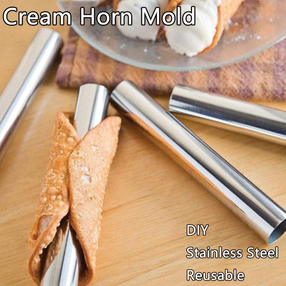 DIY Sahnehornform Wiederverwendbare Kuchenbackformen Modische Croissantform