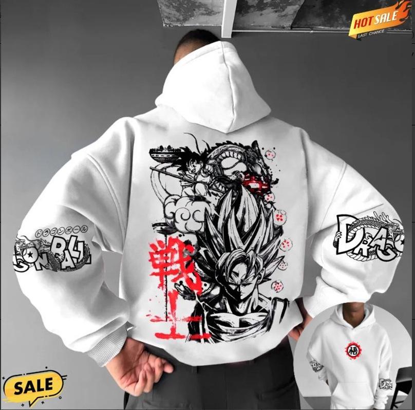 2025 Herren Dragon Ball Meister Roshi Lässiger Trend Hoodie