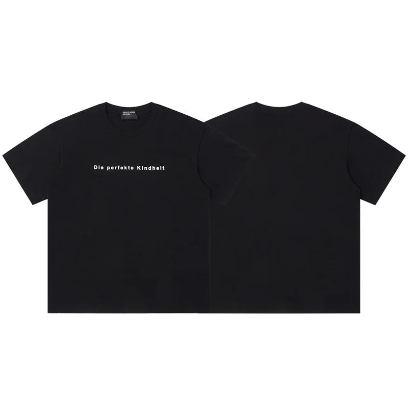 2025 Top 100% Cotton Fashion Trendy Printed Pattern T-shirt for Men and Women, High Quality Casual Large Size Widening