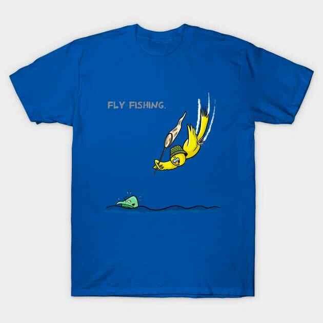 Fly Fishing Made in Australia T-Shirt XL