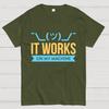 It Works On My Machine Cotton Summer Casual Cool Loose T-Shirt