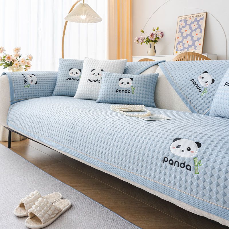 Sofa Cushion Cool In Summer Doudou Non-Slip Seat Cushion  New Modern Simple Mat Sofa Cover Cool Cushion
