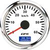 30km/h 60km/h 120km/h 200km/h Speed Gauge with GPS Antenna 52mm Gps Speedometer 7 color Backlight for 12V Car Boat