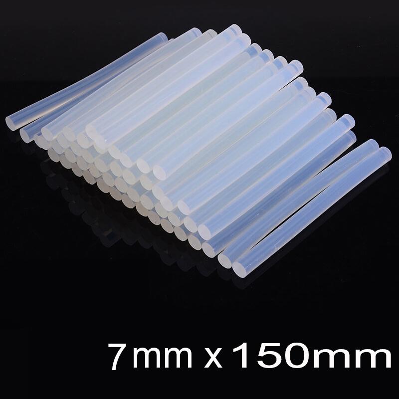 12Pcs Car Dent Glue Sticks 7mm/11mm Strong Adhesive Car Body Paint Repair Hot Melt Strip Black Auto Repairing Glue Stick Tools