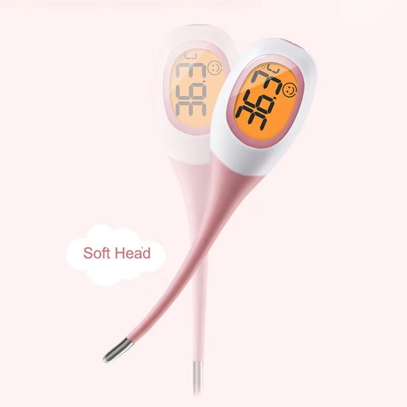 Fast 8S Thermometer For Fever Digital Infrared Basal Body Thermometer Oral Armpit Rectal Temperature Led Display