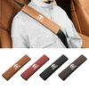 Car Pu Leather Seat Belt Shoulder Protection Set Interior Accessories For Gazoo Racing Corolla Crown Yaris Chr Auris Rav4 UY2