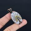 Tree Of Life Moonstone 999 Copper Wire Wrapped Pendant, Handmade Gemstone Pendant, Gift For Mom Antique Jewelry