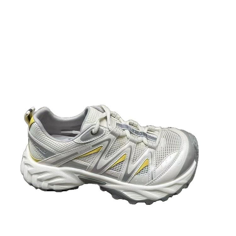 Lederversion~ Daddy Schuhe Damen dünn 2025 neu Sommer atmungsaktive Laufschuhe vielseitige Plateau Freizeitsportschuhe