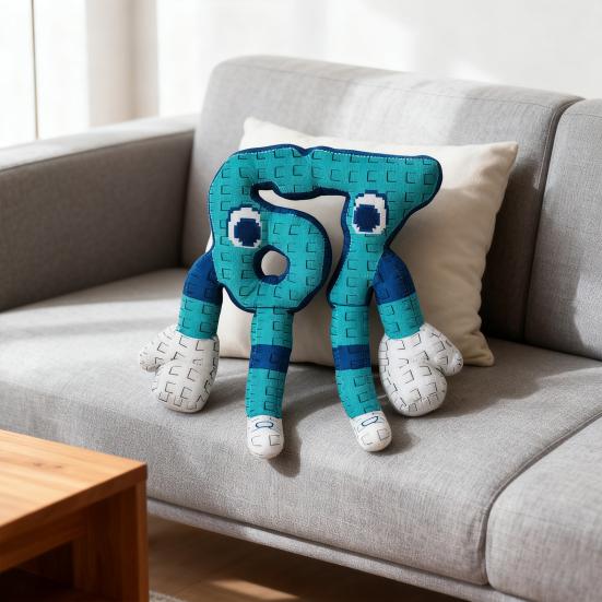Game Character Plush Doll House No. 9 Character from Game Soft Stuffed Doll with PP Cotton Filling Cute Gift for Fans & Kids