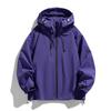 Unisex Casual Hooded Windbreaker Jacket