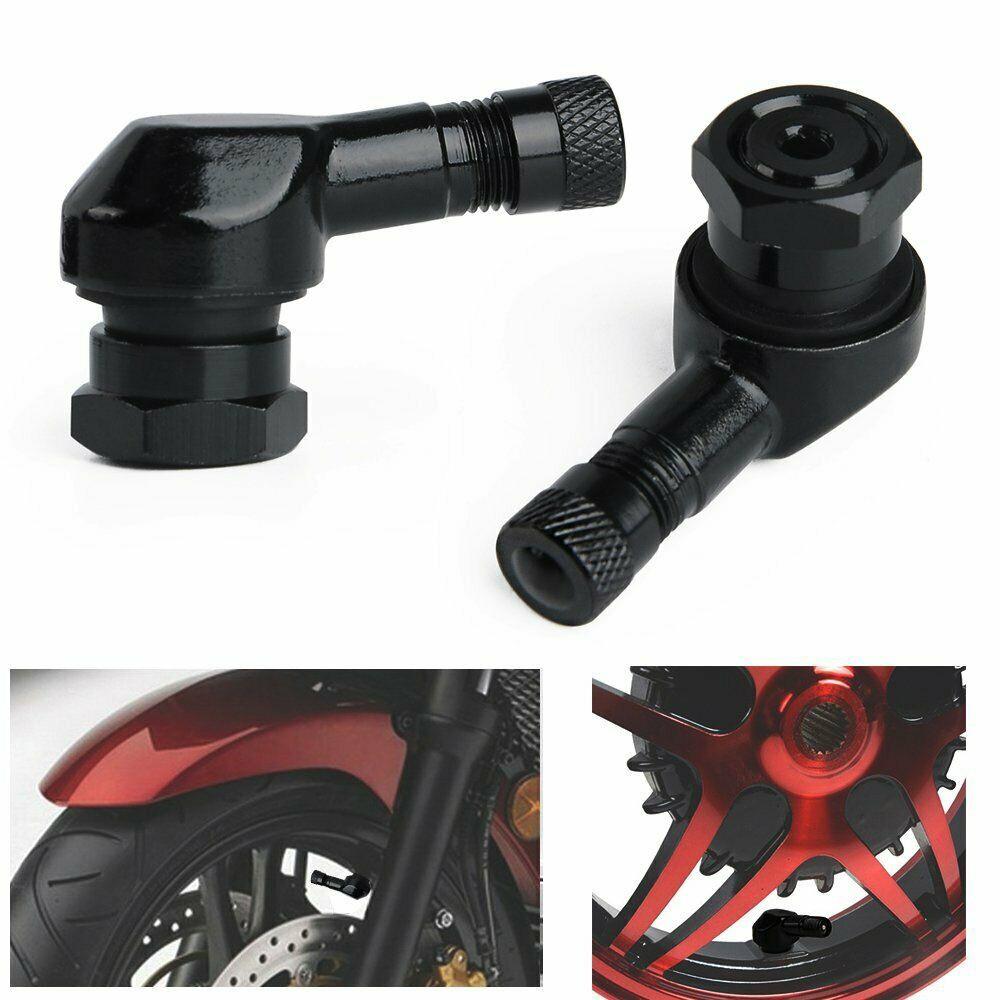 Motorcycle Tire Valve Stem Black Motorcycle Tubeless Valve Cap