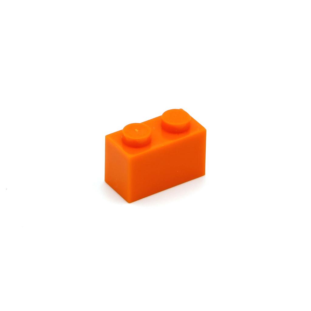 Non-Toxic 100Pcs Diy Building Blocks Thick Figures Bricks 1X2 Dot Educational Creative Size Compatible With 3004 Plastic Toys For Children