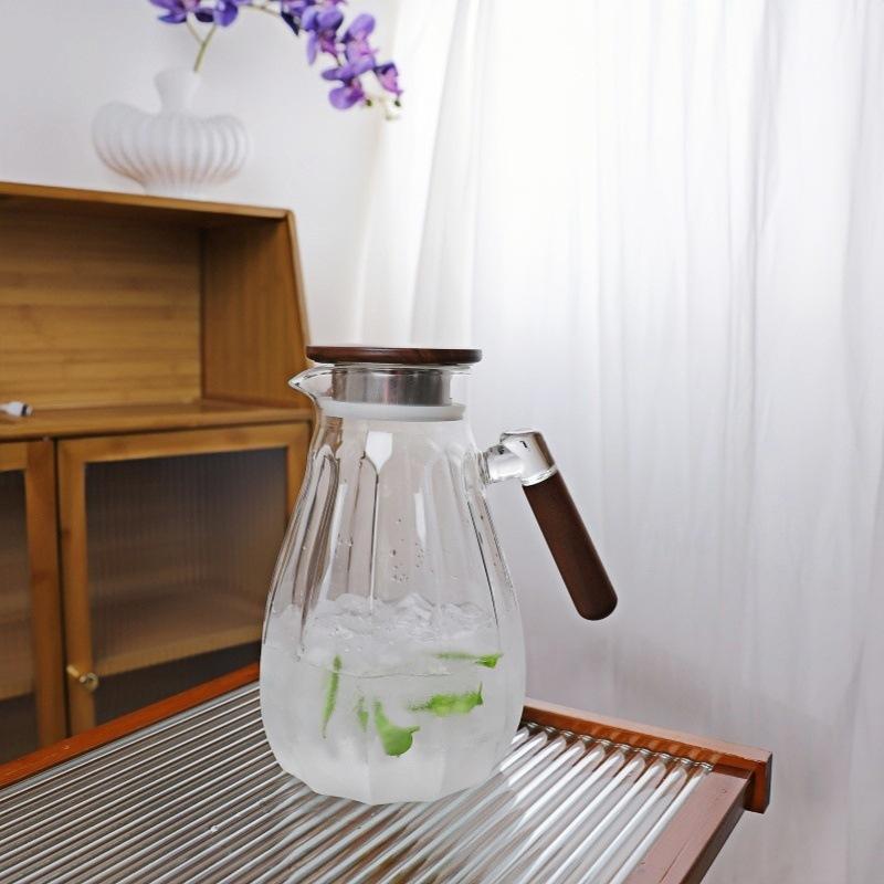 Cold Water Bottle for Household Use High Temperature Resistant Large Capacity Hospitality Water Cool Boiled Water Transparent Cold Water Bottle