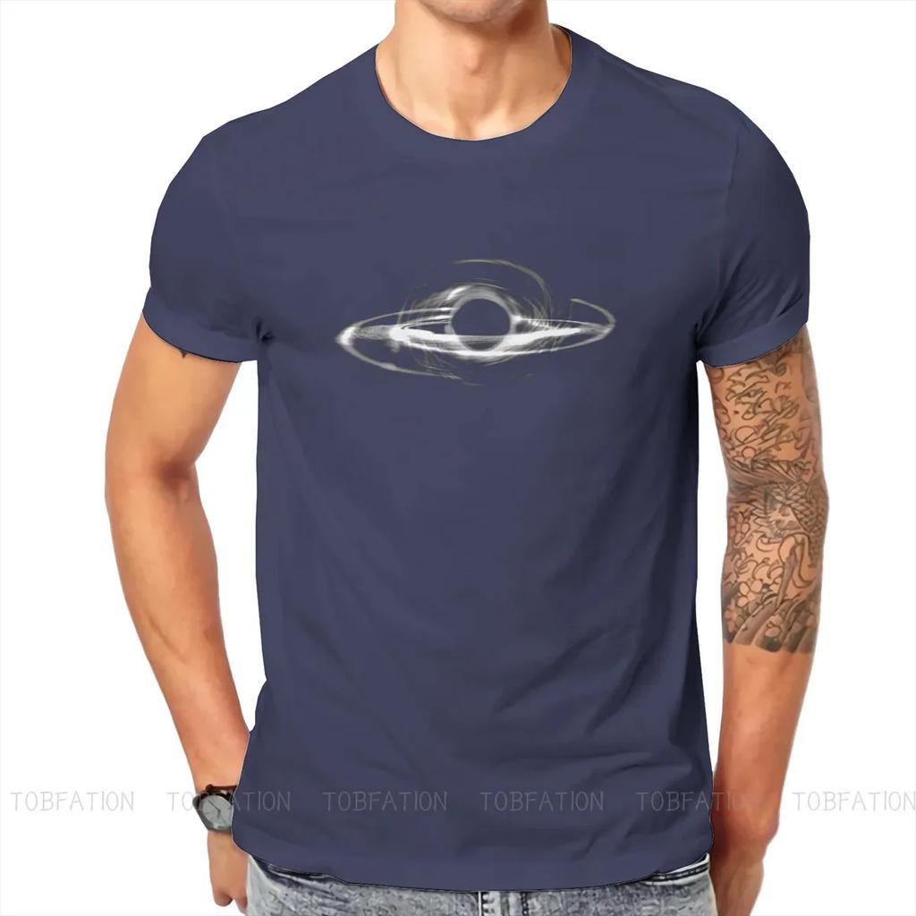 Black Hole Gargantua Interstellar Cooper Science Fiction Film T Shirt Graphic Loose ONeck TShirt Big sales Harajuku Unisexs Tops