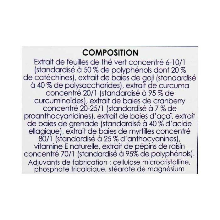Nutrigée anti-oxydant fort 60 comprimés