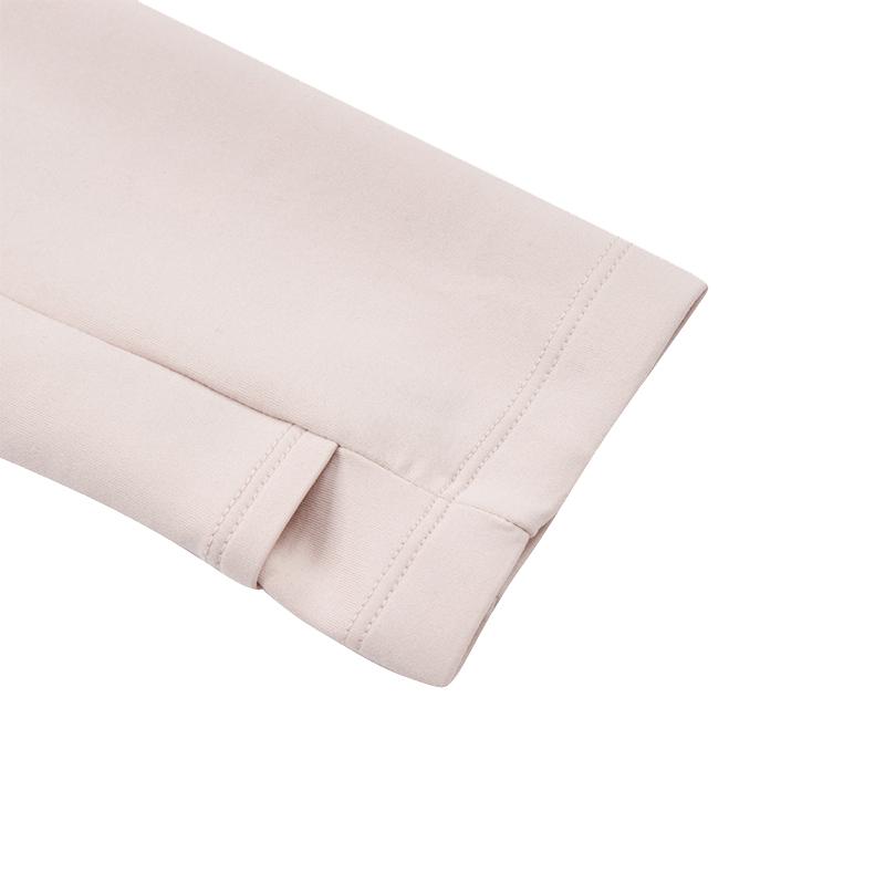 Nike Solid Color Mock Neck Pullover Long Sleeve T-Shirt Women Tops HV3689667