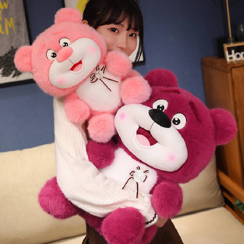 Toy Theme Story Anime Character Lotso Plush Toy Pillow Childrens Gifts Playmate
