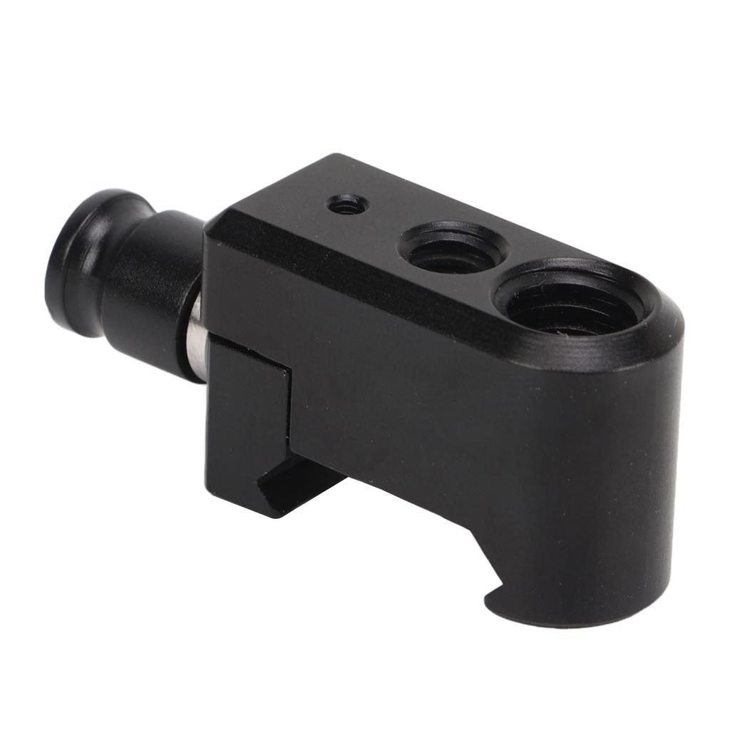 for NATO Rail Clamp Aluminum Alloy Camera Cage Extension Quick Release Clamp with 1 4 Inch 3 8 Inch Screw Hole for Vlog