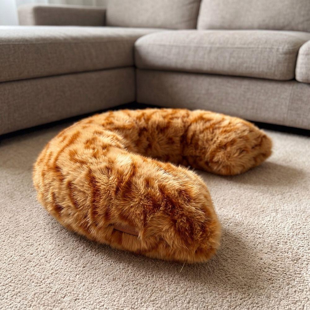 Super Soft U Shaped Pillow Plush Dog Neck Support Pillow Pet Sleeping Pillow Machine Washable