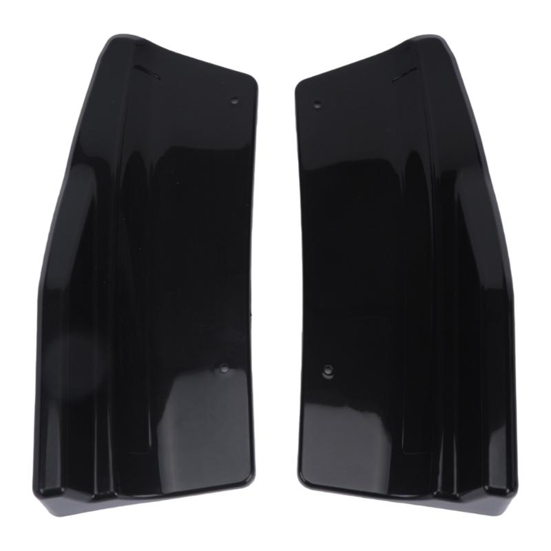 2PCS Automotive Rear Bumper Corner Guards In Carbon Look Rear Bumper Lips for Improved Aerodynamics & Durability