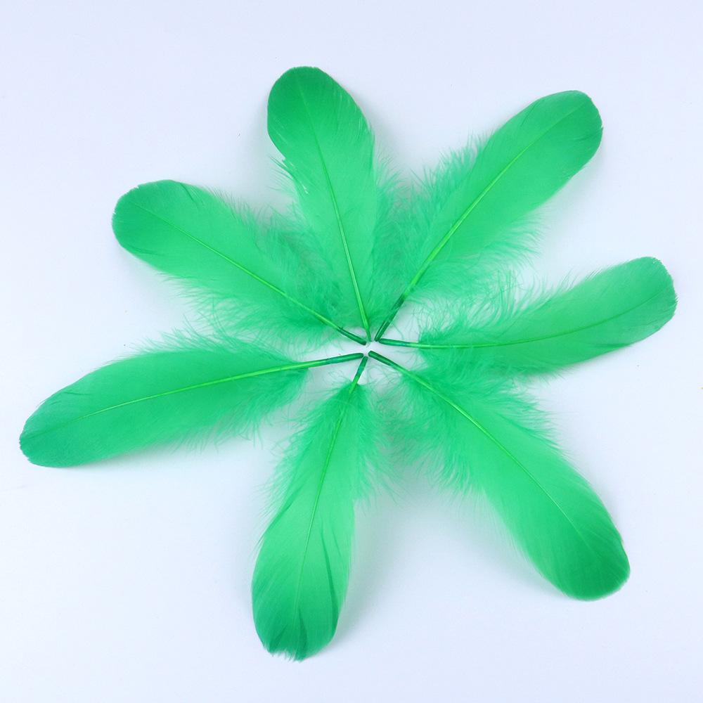 Goose Feather Diy Colorful Feather Soft Large Floating Feather Headdress Craft Decoration Material