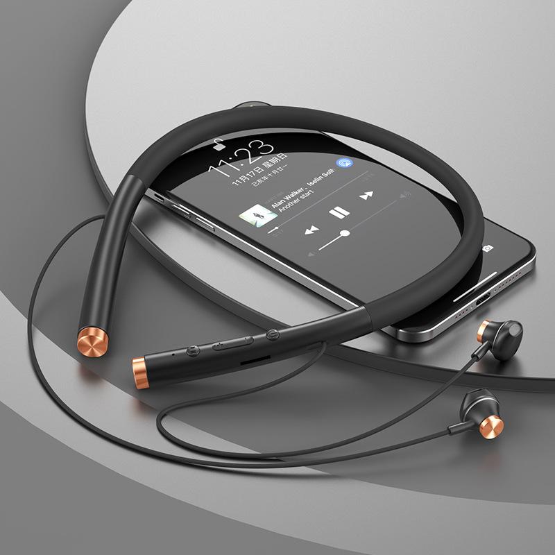 Sports Wireless High-power Bluetooth Headset Neck-hanging Universal