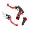 Folding Clutch Brake Lever Universal 21mm Motorcycle Brake Clutch Handle Levers Replacement for CRF YZF CQR ATVs Dirt