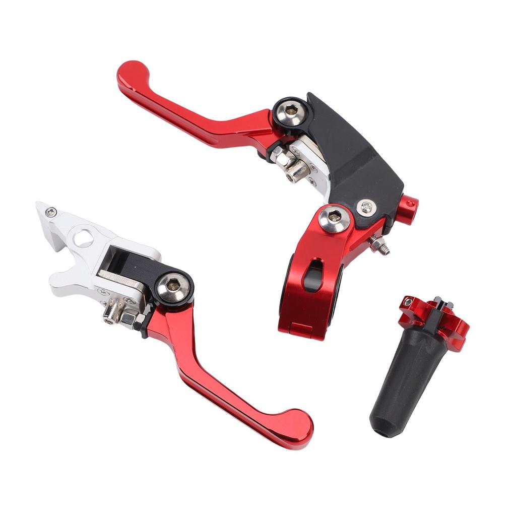 Folding Clutch Brake Lever Universal 21mm Motorcycle Brake Clutch Handle Levers Replacement for CRF YZF CQR ATVs Dirt