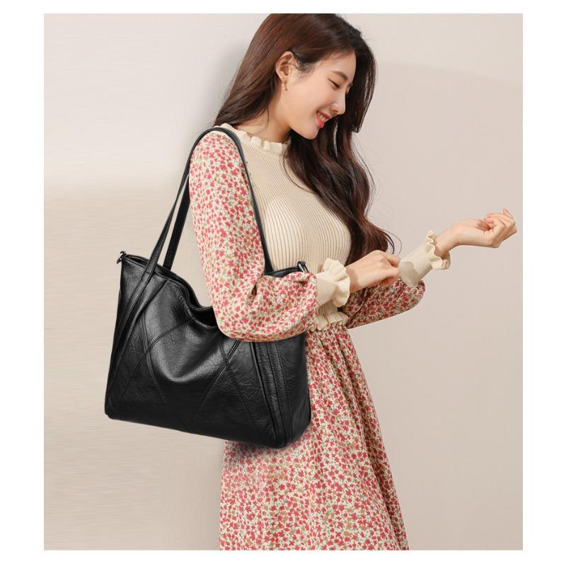 High-quality Soft PU Leather Women's Messenger Bag, Fashionable Women's Shoulder Bag, Suitable for Daily Use, Shopping, and Commuting