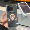 Clear Square Back Tube Case Protection For iPhone 14 Pro Max 13 12 16 ProMax 15 Plus 11 Anti-Oxygen,Infinite Good Luck Pattern Casing