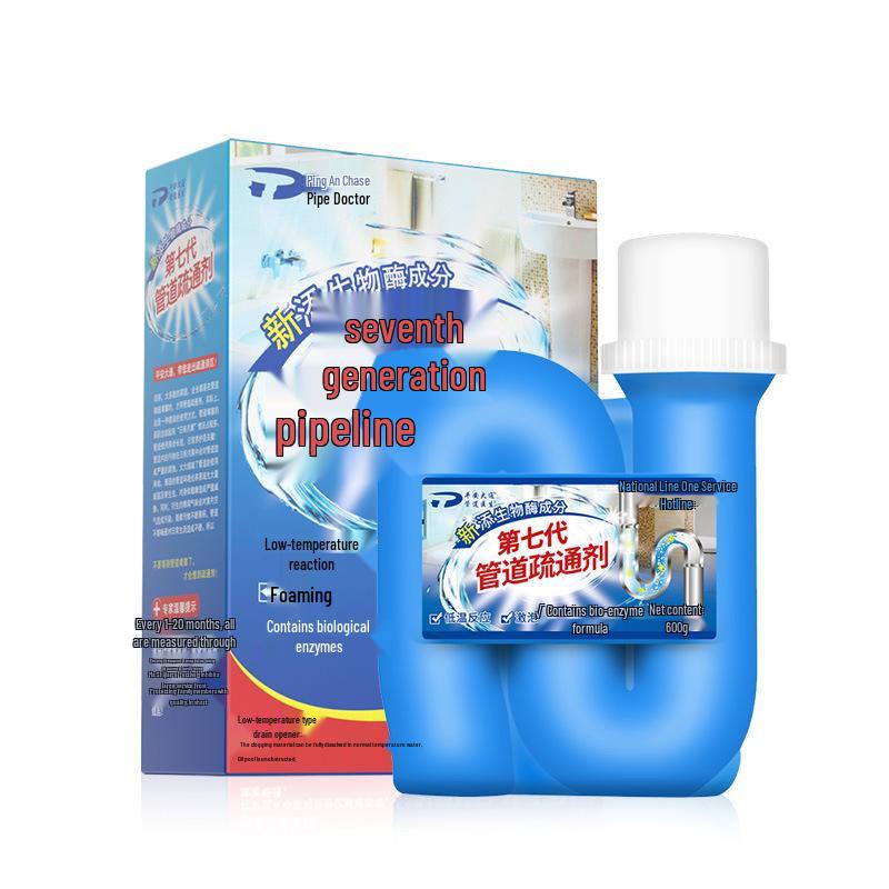 Low Temp Odor & Clog Dredging Agent for Hotel, Office, and Commercial Building Drains