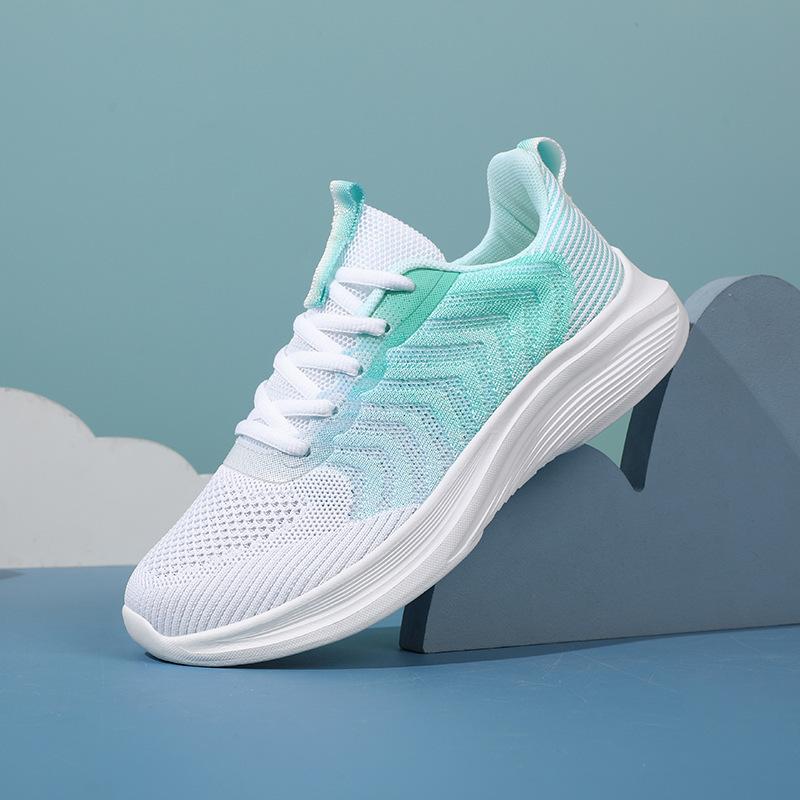 Summer new women's shoes breathable versatile soft-soled casual shoes lightweight running sports shoes mesh women