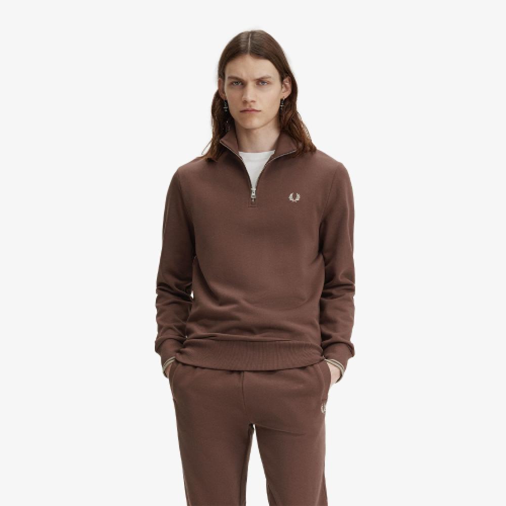 Fred Perry [baseline] Half Zip Up Sweatshirt  U85  Afpm2413574 U85