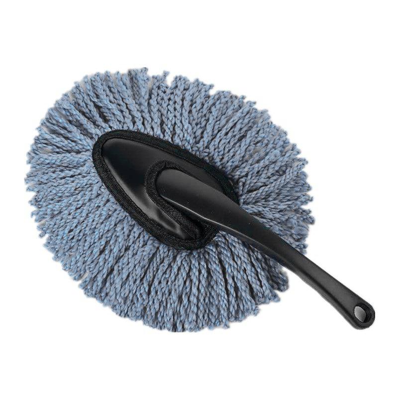 Multi-Functional Car Duster Cleaning Dirt Dust Clean Brush Dusting Tool Mop Gray Car Cleaning Products
