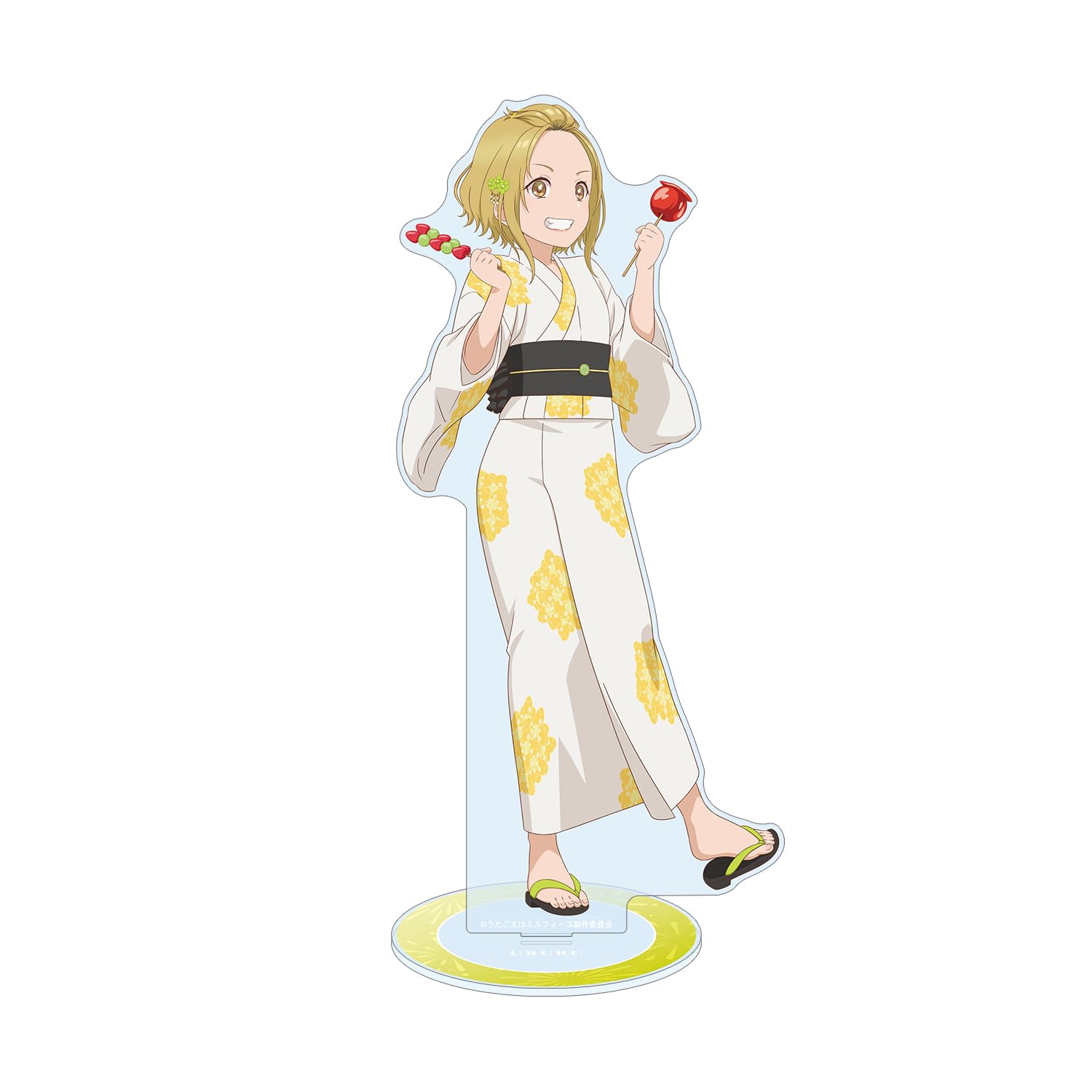 

TV Anime [Utagoe wa Mille-feuille] Original Illustration of Ururu Summer Festival Ver. Extra Large Acrylic Stand