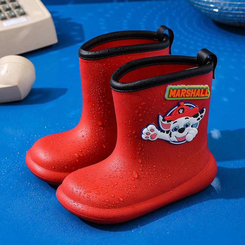 Paw Patrol Baby Rain Boots Children's Non-Slip Rain Boots Boys Cute Toddler Girls Waterproof Shoes Kids Rubber Shoes